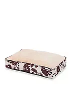 Paseo Road by HiEnd Accents Faux Cowhide Dog Bed