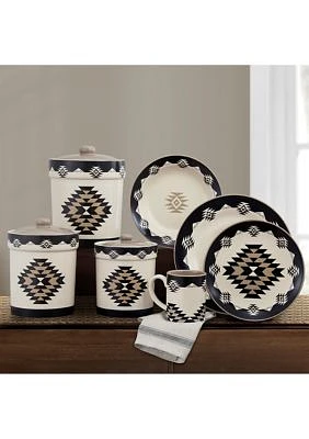 Chalet Aztec Dinnerware & Canister Set