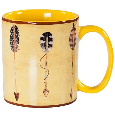 Large Arrow Design Mug Set