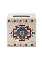 Paseo Road by HiEnd Accents Spirit Valley Ceramic Tissue Box Cover