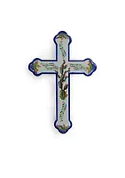 Paseo Road by HiEnd Accents Colorful Mexican Motif Cross Wall Décor