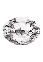 Juliska Country Estate Flint Serving Platter Stable