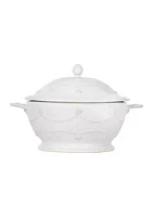 Juliska Berry & Thread Casserole with Lid - Whitewash