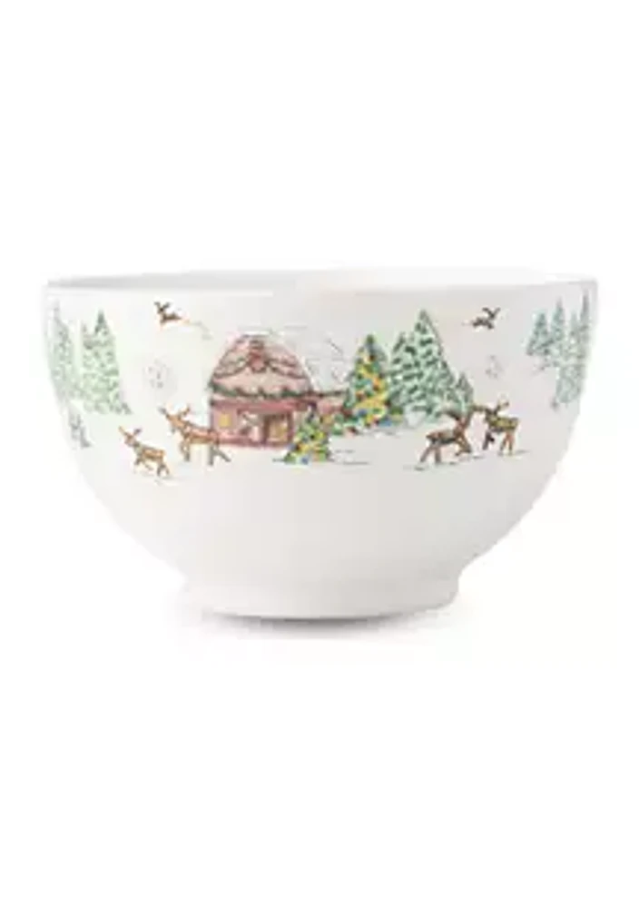 Juliska Berry & Thread North Pole Cereal/Ice Cream Bowl