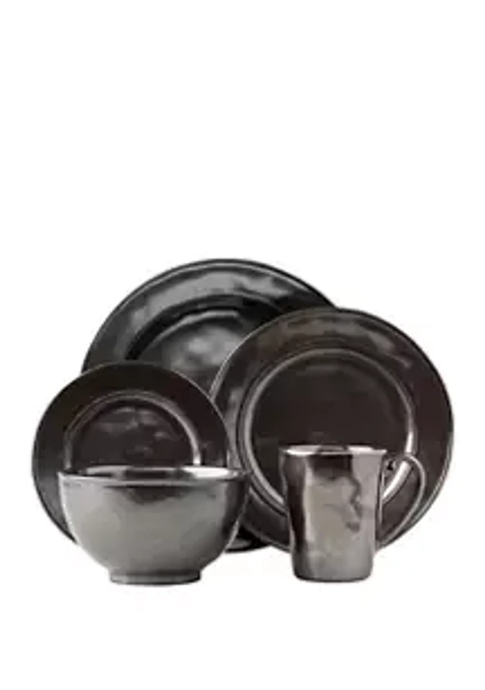 Juliska Pewter Stoneware 5 Piece Place Setting