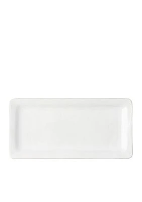 Puro Whitewash Rectangular Appetizer Platter