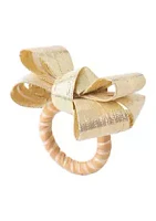 Juliska Tuxedo Gold Napkin Ring