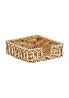 Juliska Provence Rattan Whitewash Luncheon Napkin Holder