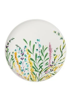 Secret Garden Floral Dinner Plate