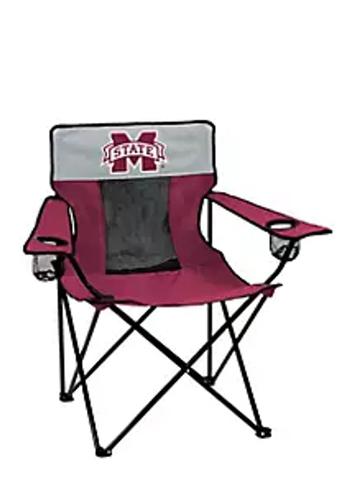 Logo Brands Mississippi State Bulldogs NCAA Mississippi State Elite Chair