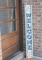 NCAA North Carolina Tar Heels Porch Greeter