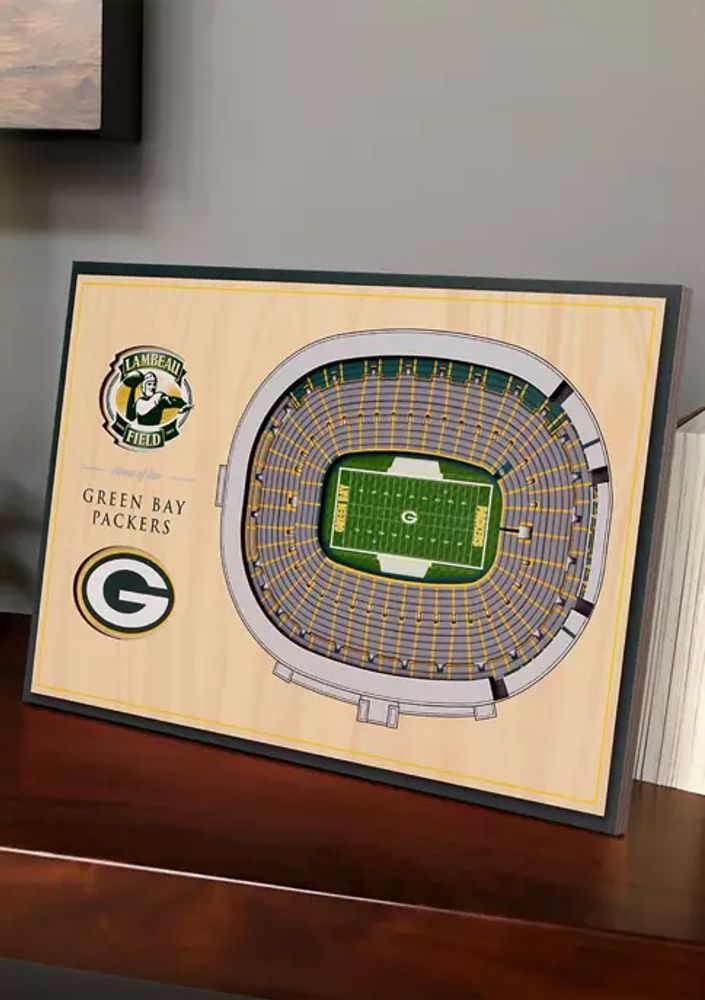 Green Bay Packers 25 Layer StadiumViews 3D Wall Art