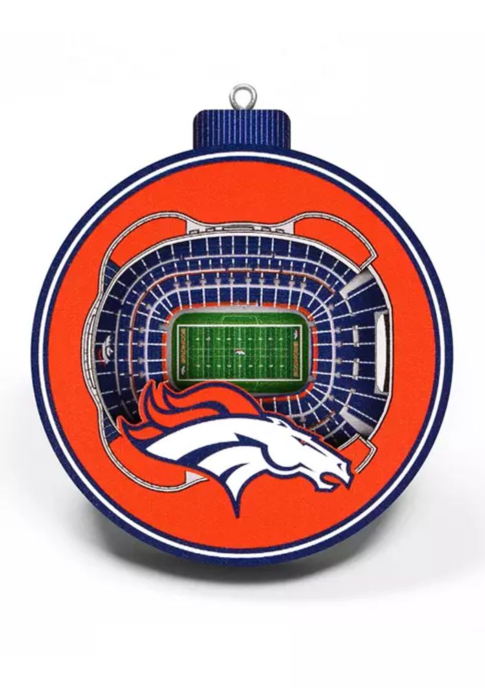 Old World Christmas Denver Broncos Football Ornament For Christmas Tree