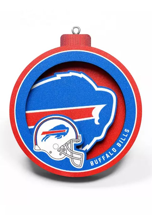 Belk NFL Buffalo Bills 3D Logo Series Ornaments