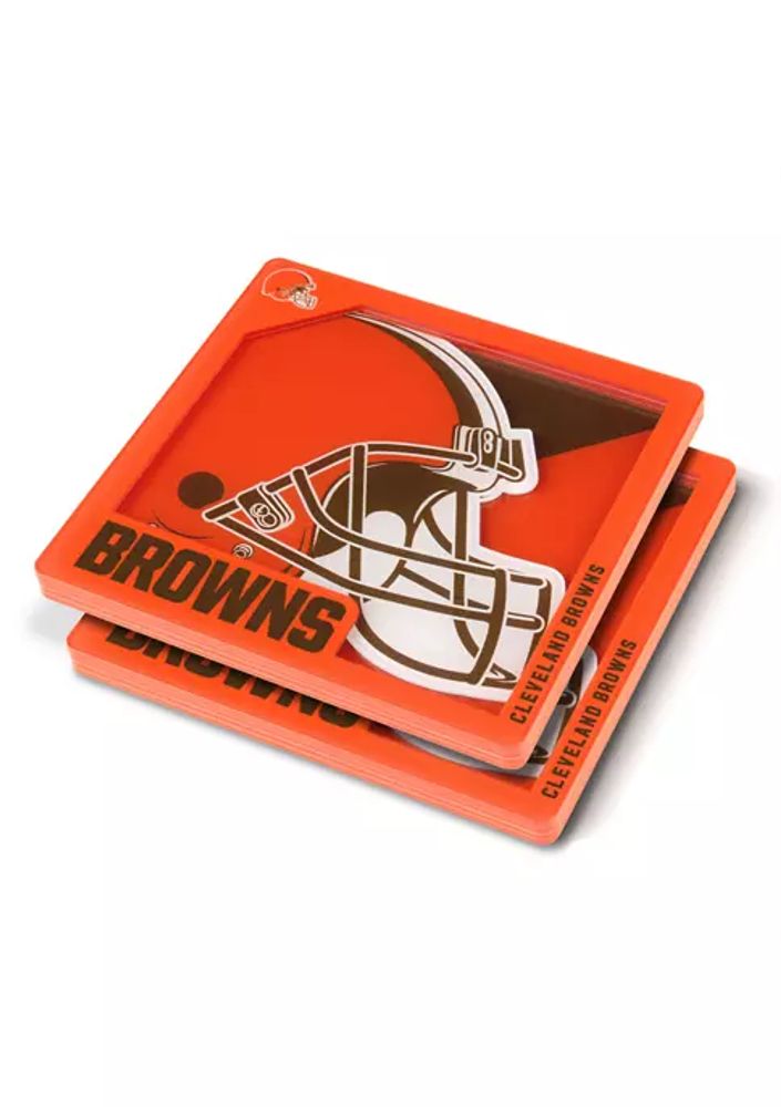 FANMATS NFL Cleveland Browns Brown 2 ft. Round Area Rug 17681 - The Home  Depot