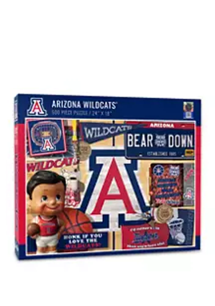 YouTheFan YouTheFan NCAA Arizona Wildcats Retro Series 500pc Puzzle