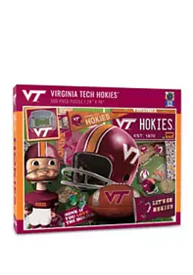 YouTheFan YouTheFan NCAA Virginia Tech Hokies Retro Series 500pc Puzzle