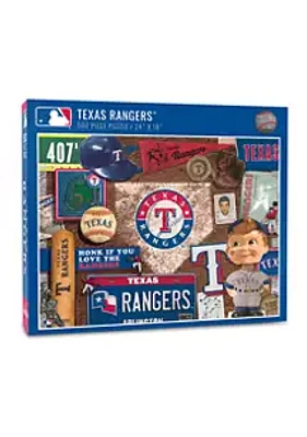 YouTheFan YouTheFan MLB Texas Rangers Retro Series 500pc Puzzle