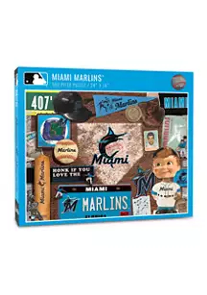YouTheFan YouTheFan MLB Miami Marlins Retro Series 500pc Puzzle
