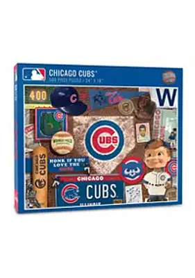 YouTheFan YouTheFan MLB Chicago Cubs Retro Series 500pc Puzzle