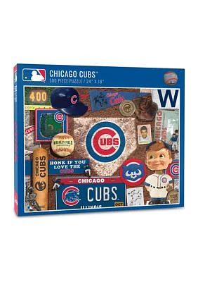 YouTheFan MLB Chicago Cubs Retro Series 500pc Puzzle