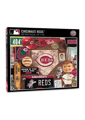 YouTheFan MLB Cincinnati Reds Retro Series 500pc Puzzle