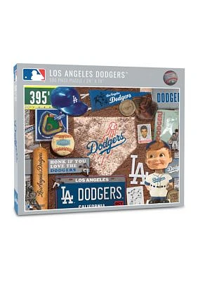 YouTheFan MLB Los Angeles Dodgers Retro Series 500pc Puzzle