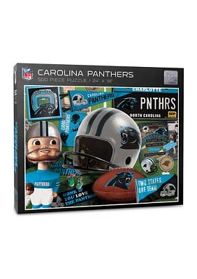 YouTheFan NFL Carolina Panthers Retro Series 500pc Puzzle