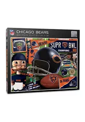 YouTheFan YouTheFan NFL Chicago Bears Retro Series 500pc Puzzle