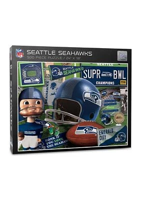 YouTheFan NFL Seattle Seahawks Retro Series 500pc Puzzle