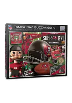 YouTheFan YouTheFan NFL Tampa Bay Buccaneers Retro Series 500pc Puzzle