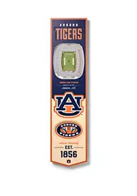 YouTheFan YouTheFan NCAA Auburn Tigers 3D Stadium 8x32 Banner - Hare Stadium