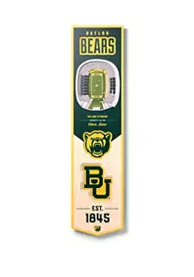 YouTheFan YouTheFan NCAA Baylor Bears 3D Stadium 8x32 Banner - McLane Stadium