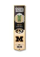 YouTheFan YouTheFan NCAA Missouri Tigers 3D Stadium 8x32 Banner - Faurot Field at Memorial Stadium