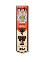 YouTheFan YouTheFan NCAA Texas Tech Red Raiders 3D Stadium 8x32 Banner - Jones AT&T Stadium