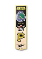 YouTheFan YouTheFan MLB Pittsburgh Pirates 3D Stadium 8x32 Banner - PNC Park