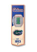 YouTheFan YouTheFan NCAA Florida Gators 3D Stadium 6x19 Banner - Ben Hill Griffin Stadium