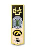 YouTheFan YouTheFan NCAA Iowa Hawkeyes 3D Stadium 6x19 Banner - Kinnick Stadium
