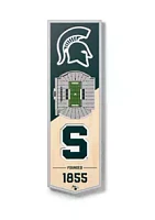 YouTheFan YouTheFan NCAA Michigan State Spartans 3D Stadium 6x19 Banner -  Spartan Stadium