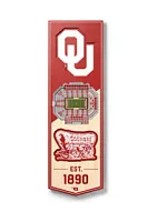 YouTheFan YouTheFan NCAA Oklahoma Sooners 3D Stadium 6x19 Banner - The Gaylord Family Oklahoma Memorial Stadium