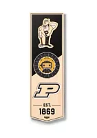 YouTheFan YouTheFan NCAA Purdue Boilermakers BB 3D Stadium 6x19 Banner - Mackey Arena