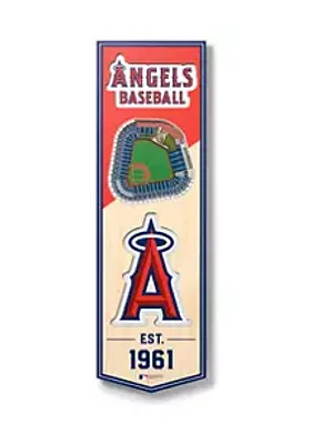 YouTheFan YouTheFan MLB Los Angeles Angels 3D Stadium 6x19 Banner - Angel Stadium of Anaheim