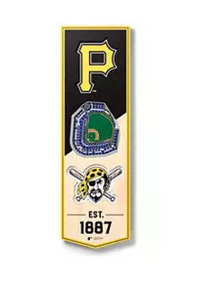 YouTheFan YouTheFan MLB Pittsburgh Pirates 3D Stadium 6x19 Banner - PNC Park