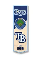 YouTheFan YouTheFan MLB Tampa Bay Rays 3D Stadium 6x19 Banner - Tropicana Field