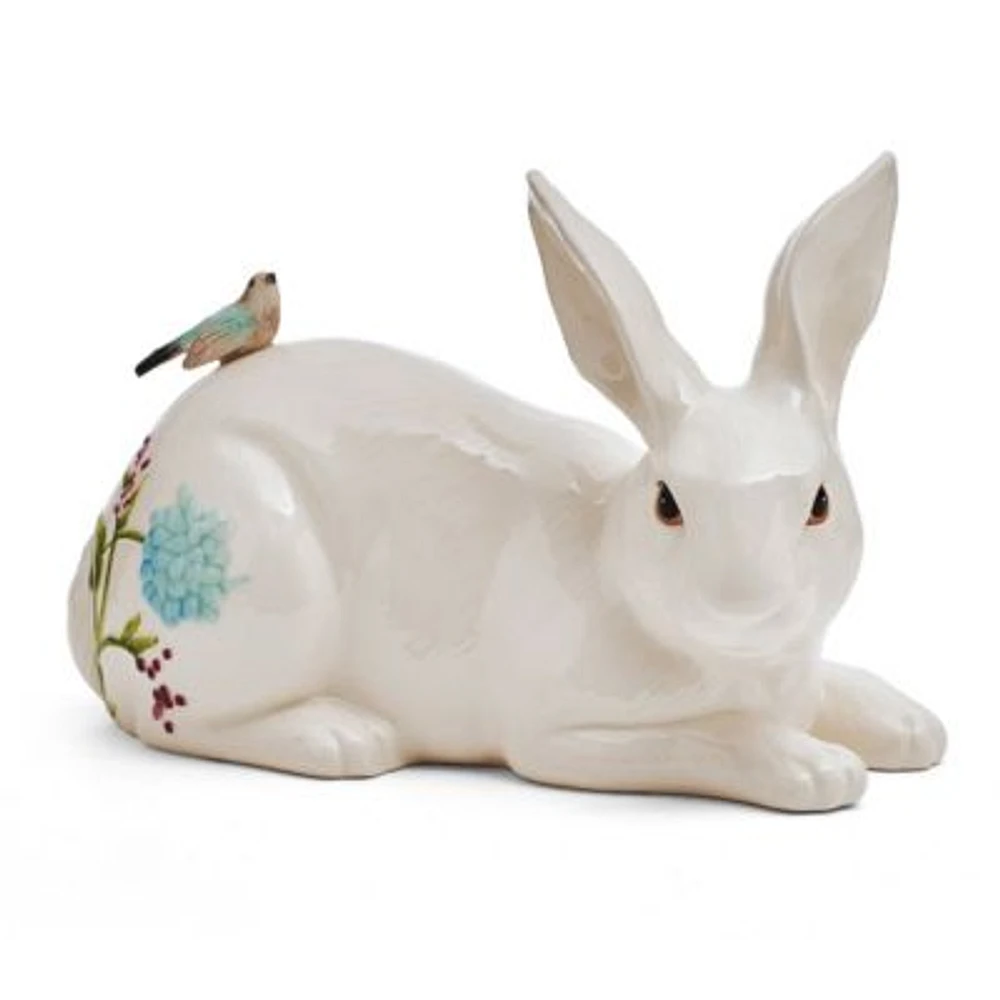 Meadow Rabbit Figurine Resting