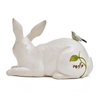 Meadow Rabbit Figurine Resting