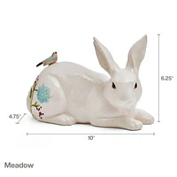 Meadow Rabbit Figurine Resting