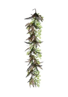 Green Fern Cotton Garland