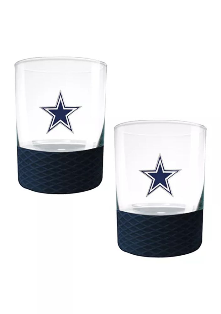 Belk NFL Dallas Cowboys 2-Piece Commissioner Glass Set