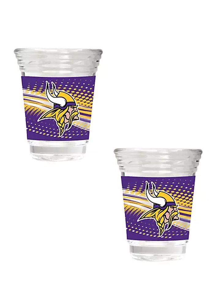 Minnesota Vikings - Madison Acacia Tabletop Bar Set